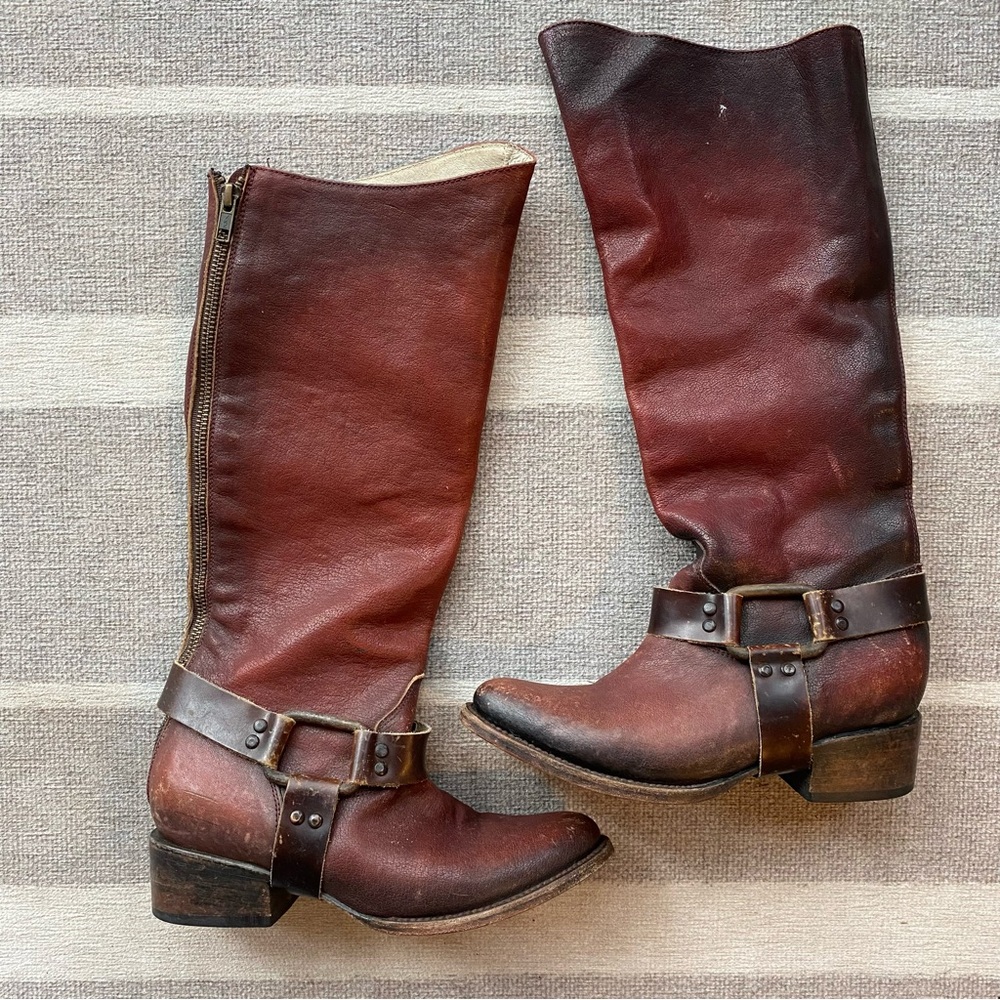 Freebird by Steven Philly Riding Boot Rust